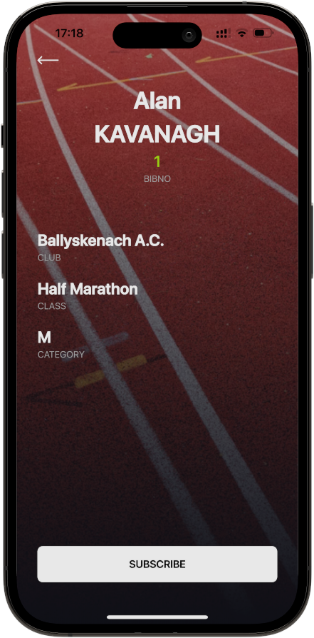 MyRunResults App Runner